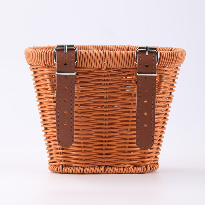 Ladies stylish basket made of woven material Stornfield