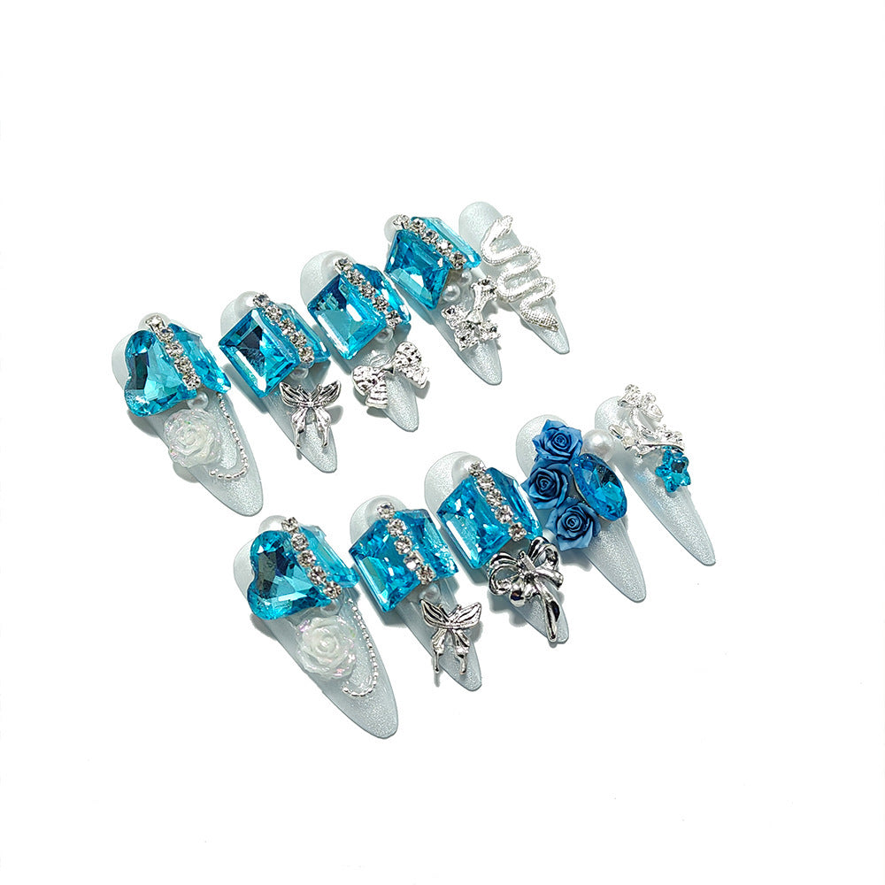 Nail Art Set with Glamorous Decorations Stornfield