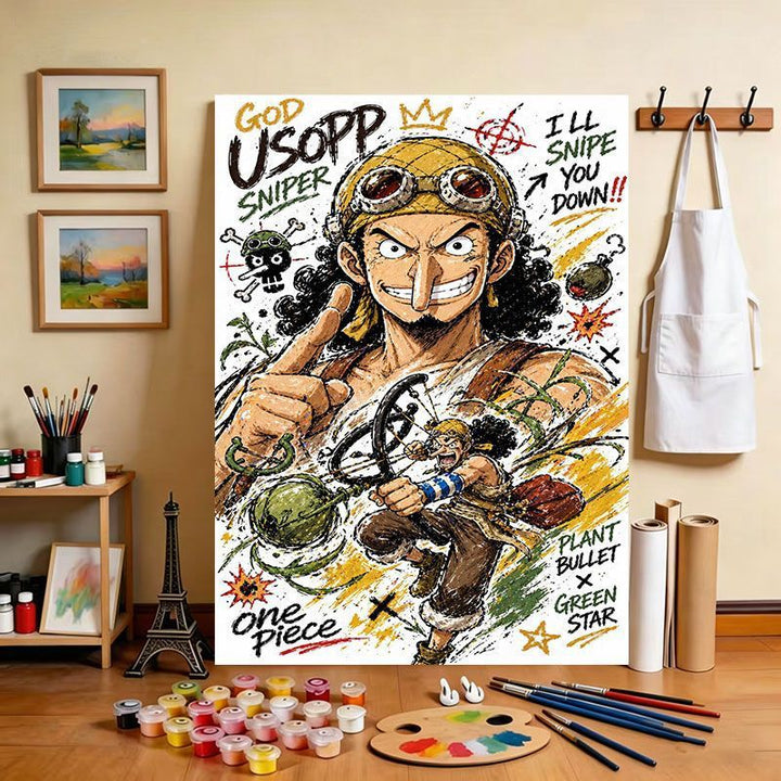 Cartoon Character Art Print Stornfield