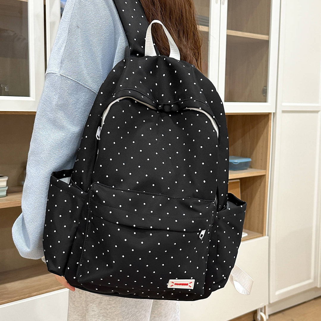 Stylish Polka Dot Backpack Stornfield