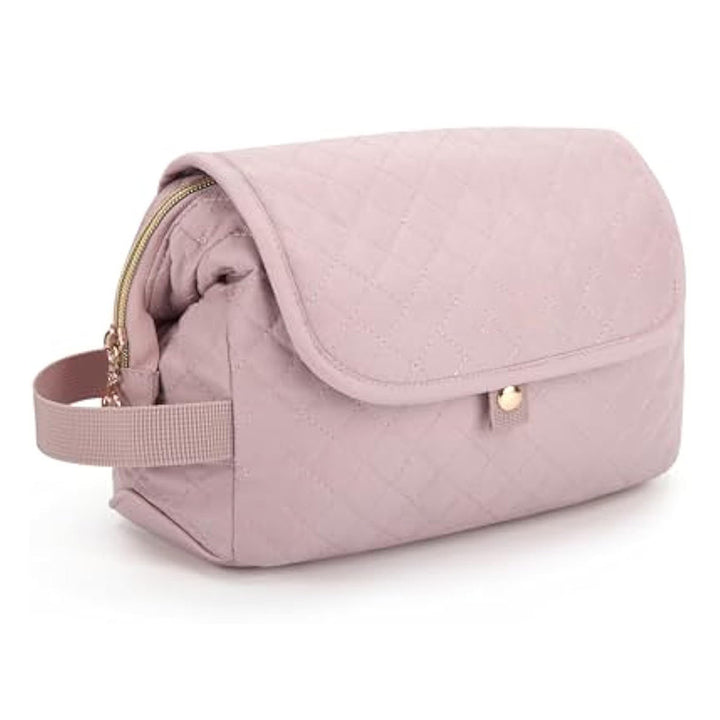 Elegant Cosmetic Organizer Bag with Inserted Compartment System Stornfield