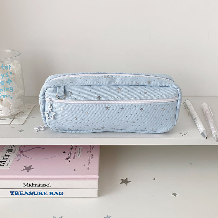 Starry-Themed Pencil Case