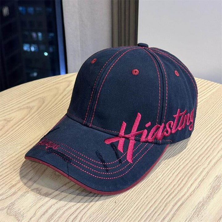 Men's Distressed Cotton Baseball Cap Stornfield 1784270668