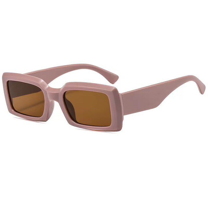 Contemporary Matte Square Sunglasses Stornfield