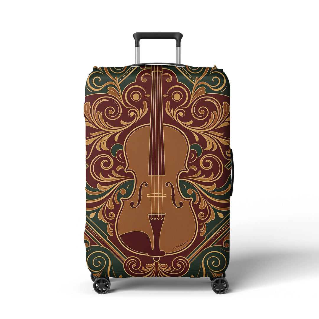 Women's suitcase with unique hand-drawn design Stornfield