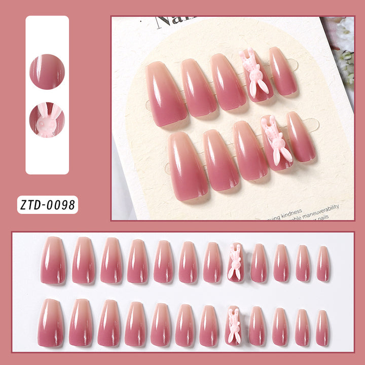 Decorative Nail Art Press-On Set Stornfield
