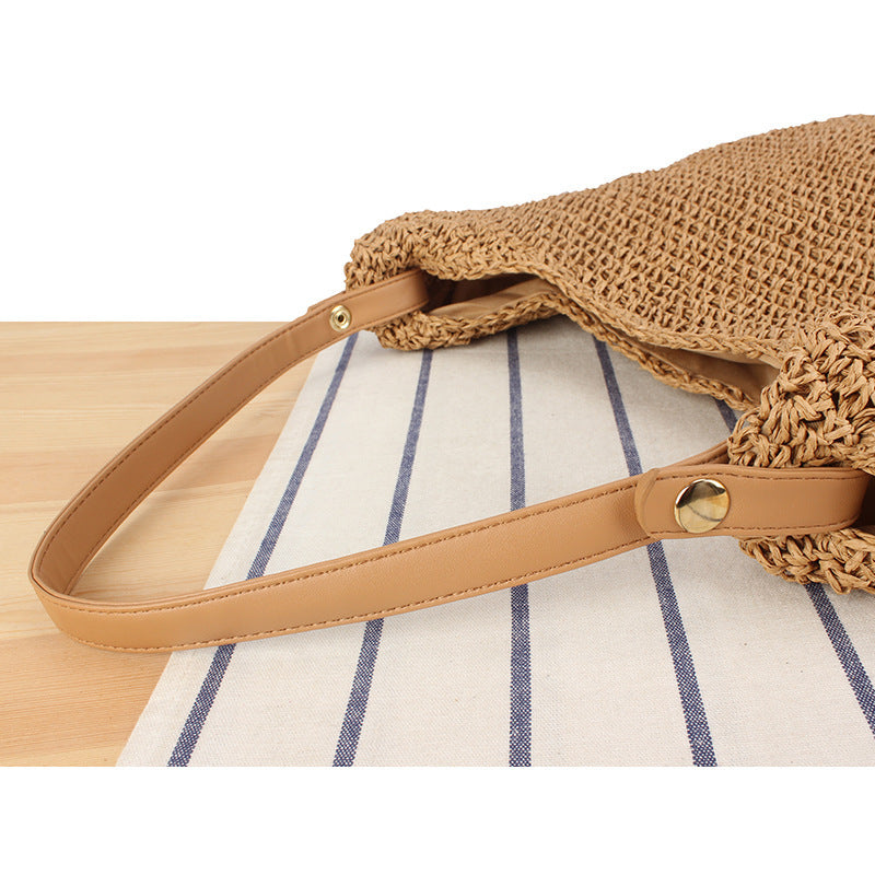 Shoulder bag made of sustainable synthetic braid with sturdy carrying straps Stornfield