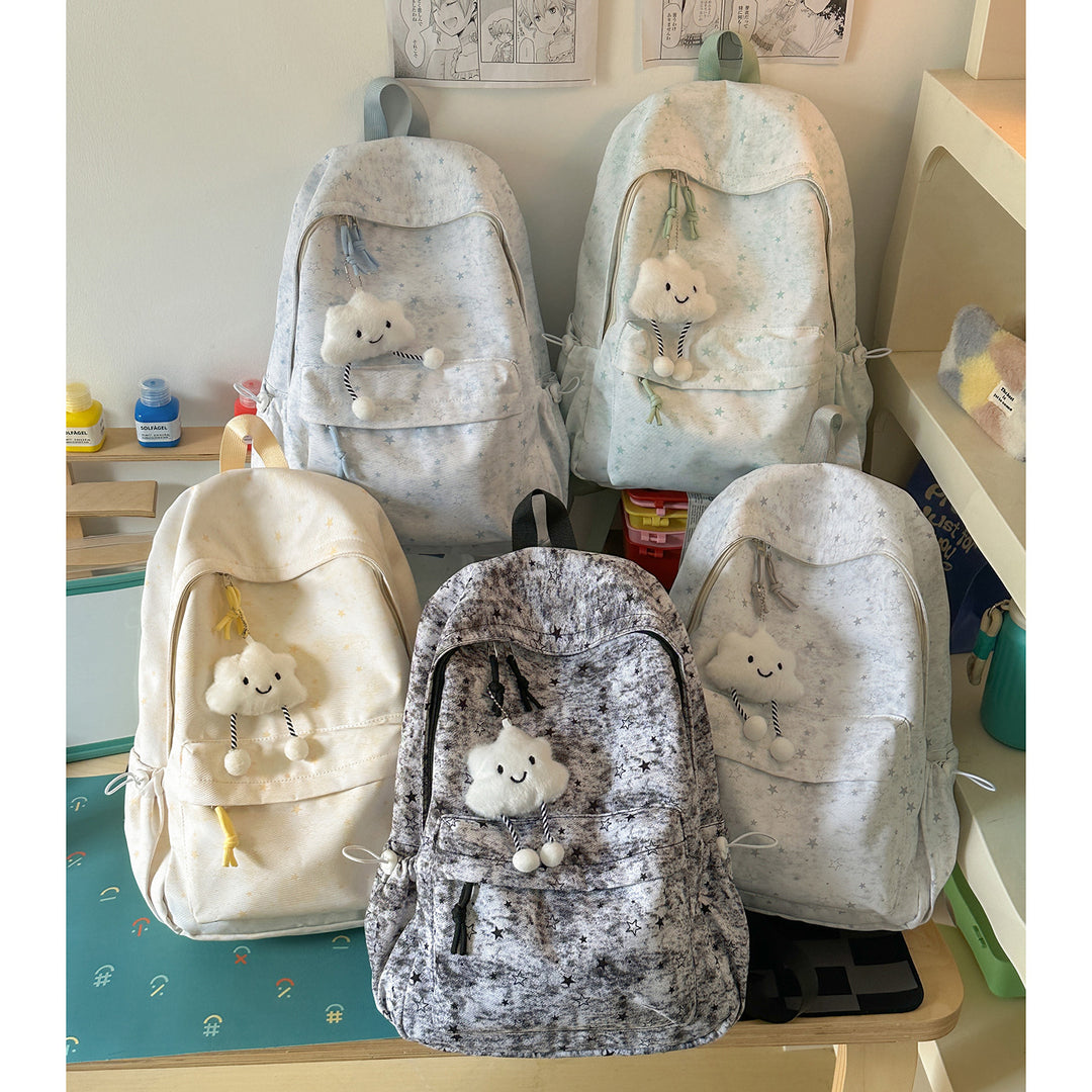 Star-Patterned Casual Backpack Stornfield 1791204705