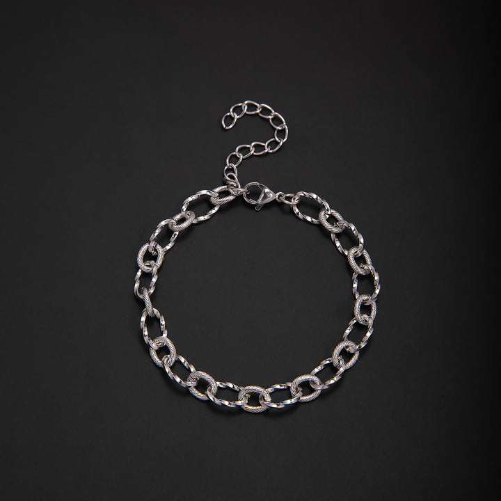Interlaced Metal Link Bracelet Stornfield