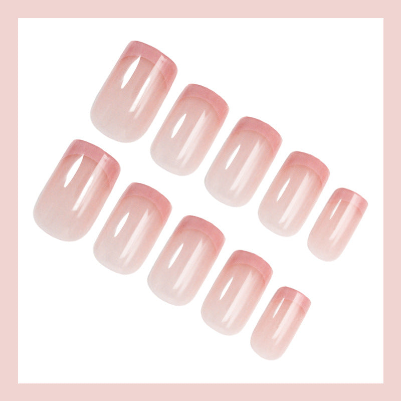 Artificial nail set in elegant ombré design Stornfield