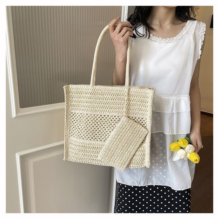 Handbag Made of Natural Weave Stornfield