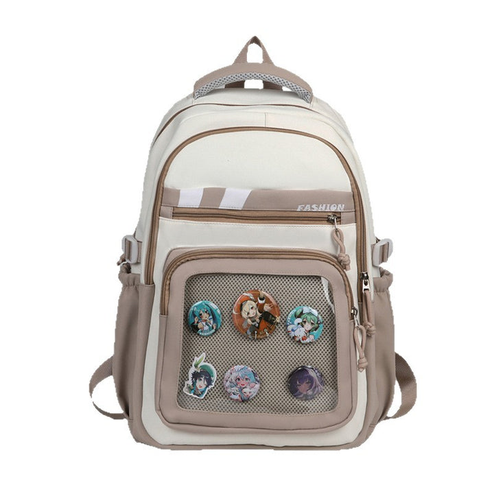 Stylish Graphic Patch Backpack Stornfield