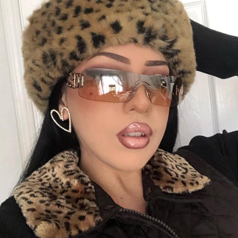 Women's futuristic Shield sunglasses with unique Stornfield frame
