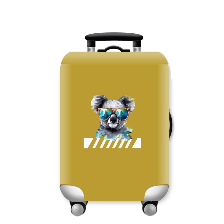 Unisex hard-shell suitcase with funny giraffe design Stornfield