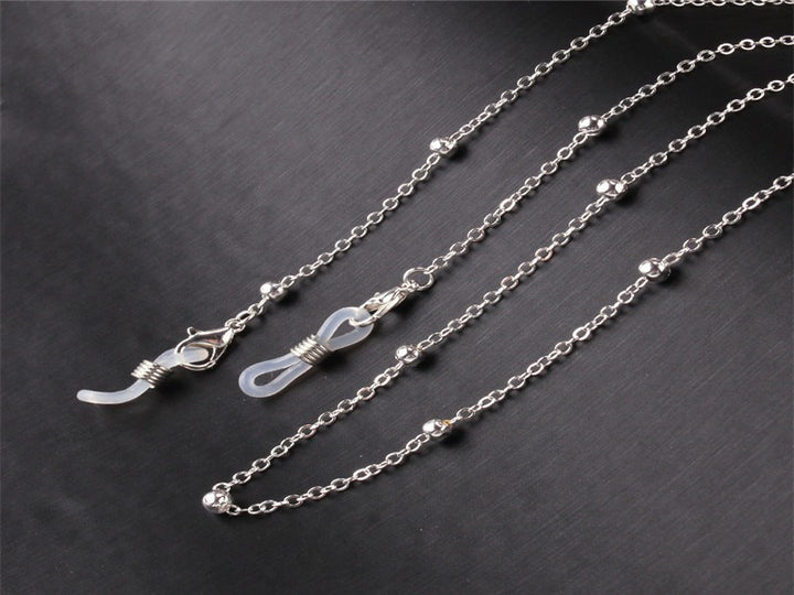 Silver Beaded Eyewear Chain Stornfield