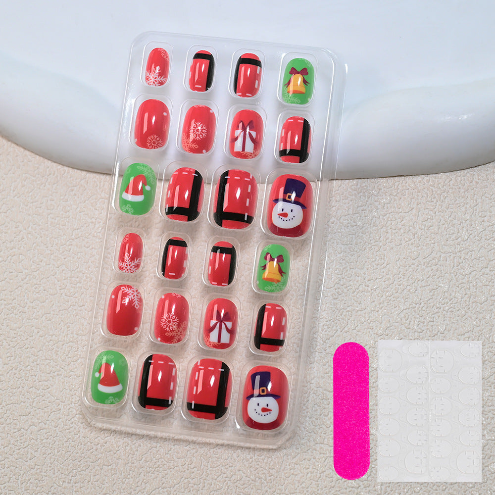Themed Summer Beach Nail Art Press-On Nails Stornfield