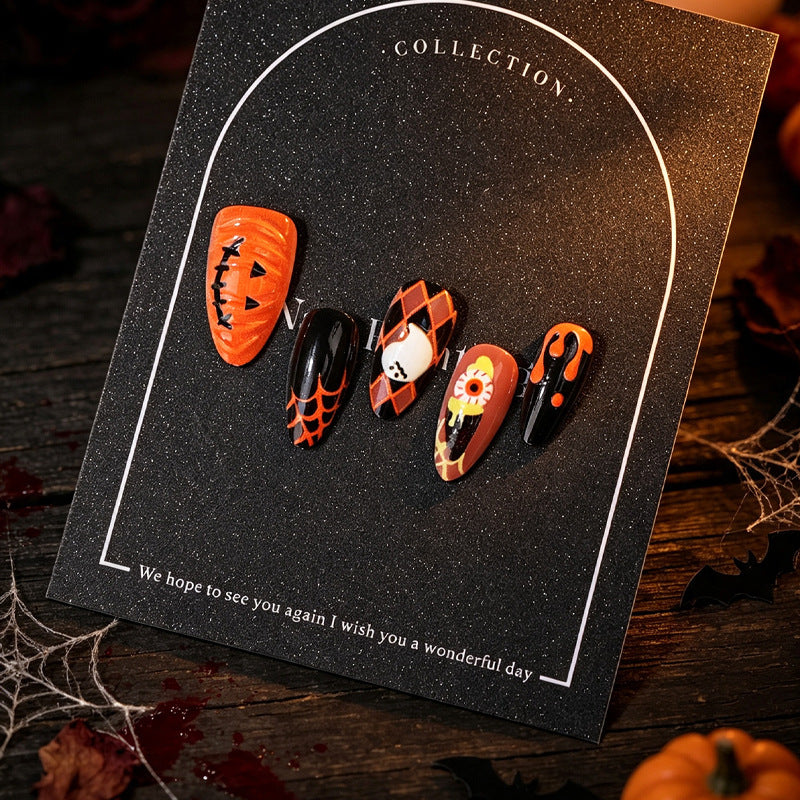 Creative Halloween Press-On Nail Tips Stornfield