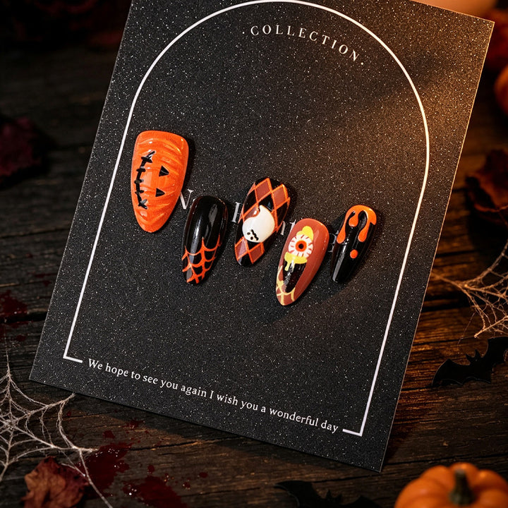 Creative Halloween Press-On Nail Tips Stornfield