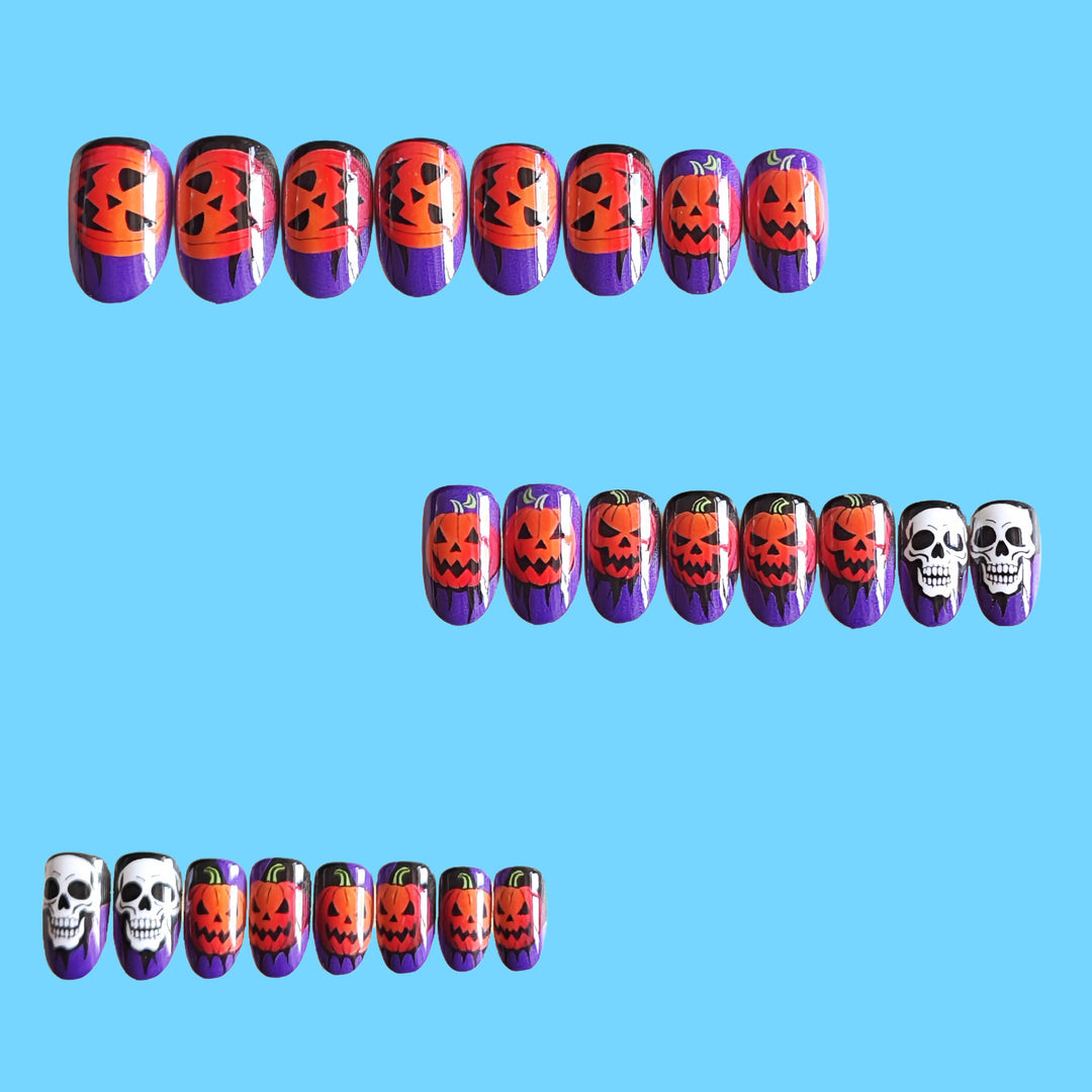 Halloween Nail Art Artificial Nails Stornfield