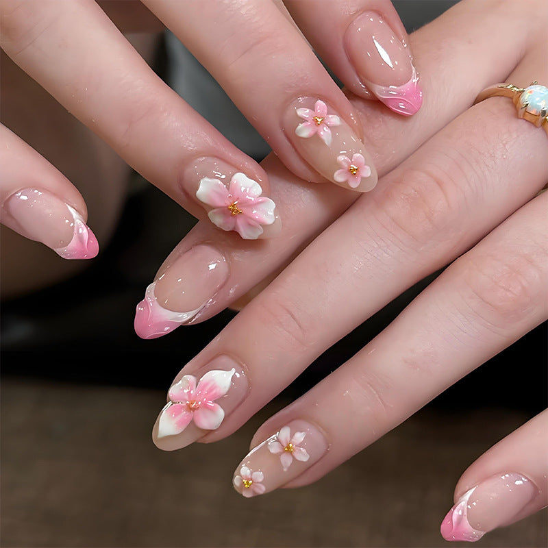 Floral Art Press-On Nail Set Stornfield