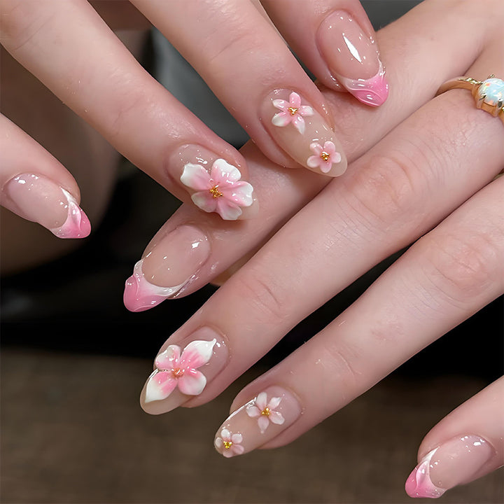 Floral Art Press-On Nail Set Stornfield