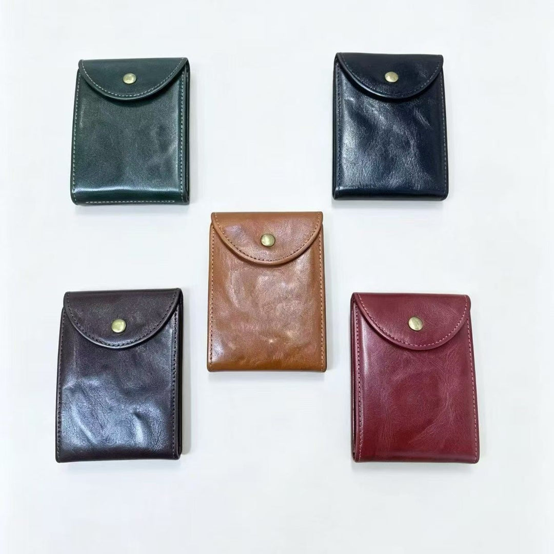Minimalist Leather Card Wallet