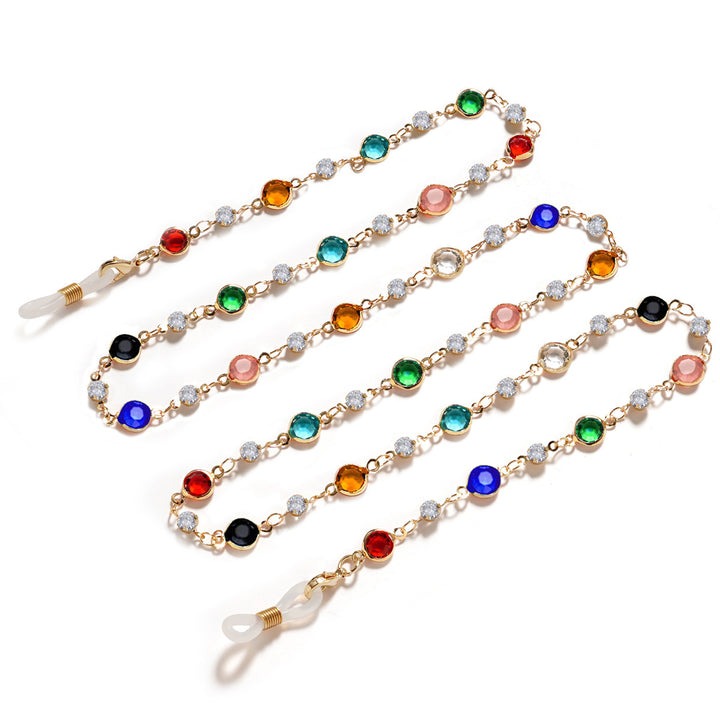 Decorative Crystal Eyewear Chain Stornfield