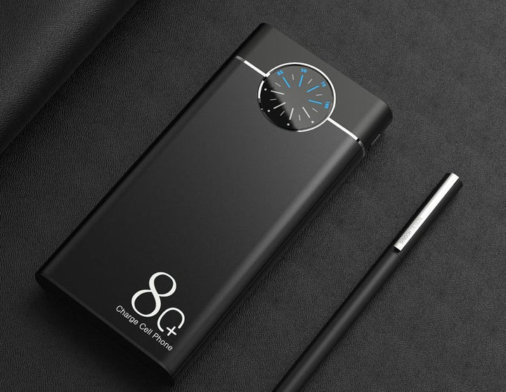 Portable power bank with innovative LED display and intelligent fast charging function Stornfield