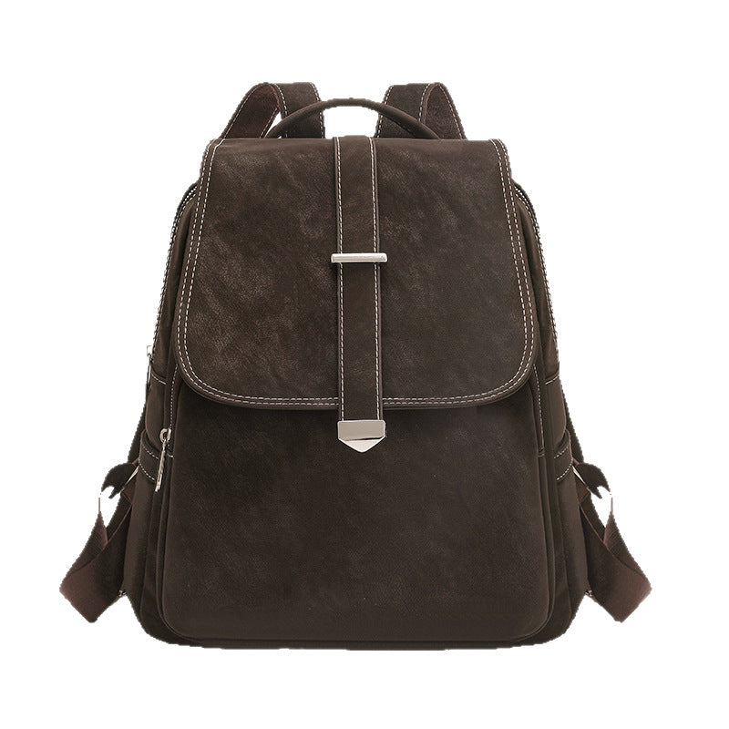 Stylish Faux Leather Backpack Stornfield