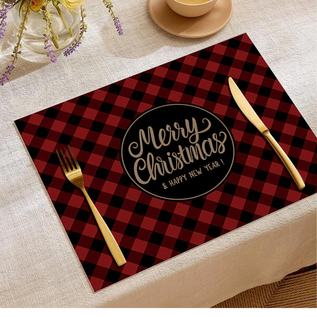 Festive Holiday-Themed Placemats