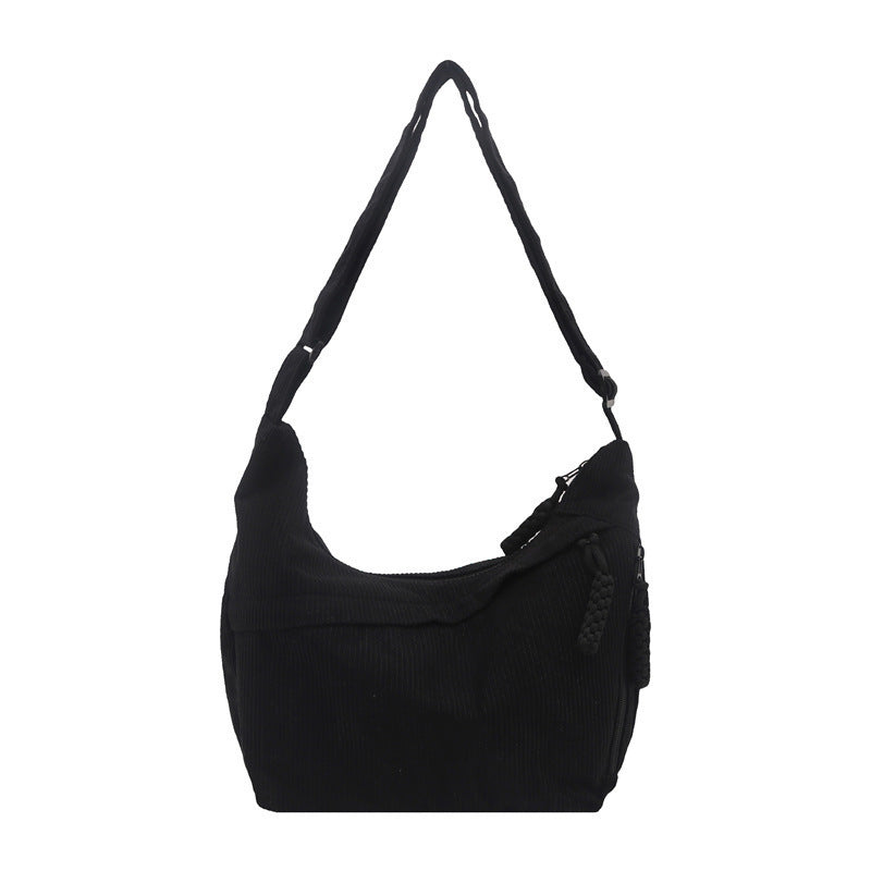 Eco-Friendly Ribbed Crossbody Bag Stornfield