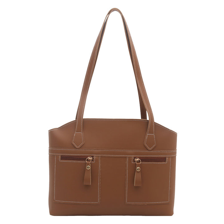 Stylish Multi-Pocket Tote Bag