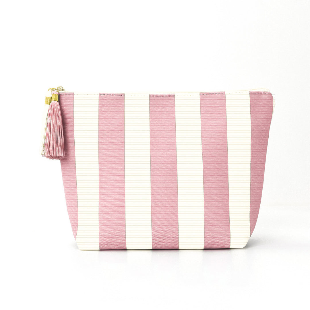 Cosmetic bag with sophisticated stripe pattern Stornfield