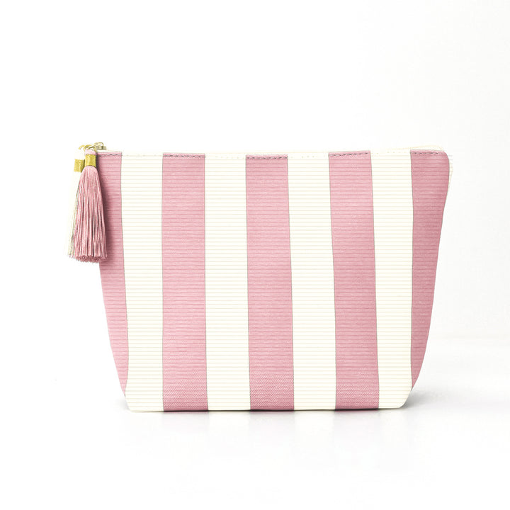 Cosmetic bag with sophisticated stripe pattern Stornfield