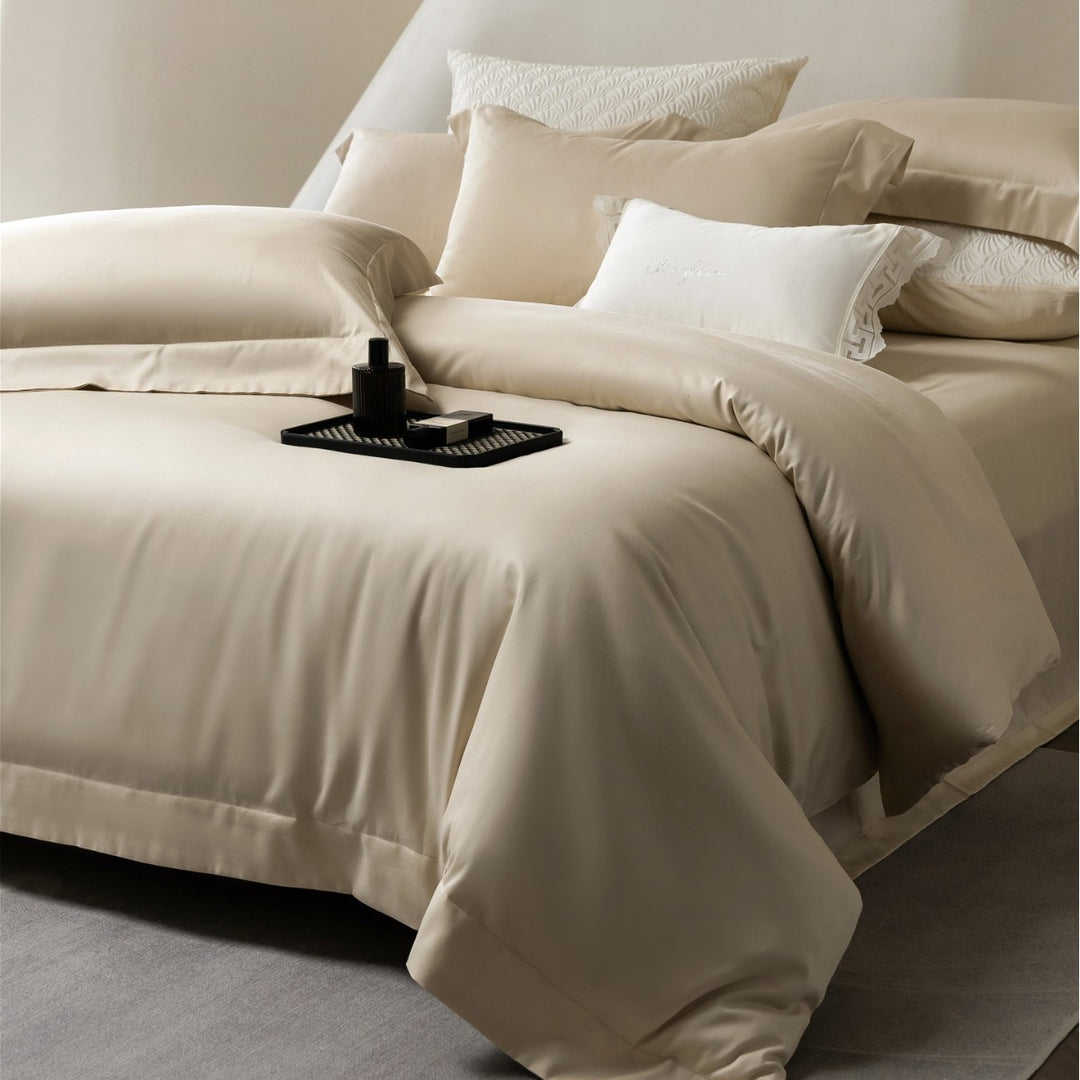 Luxury Satin Duvet Cover and Pillowcase Bedding Set