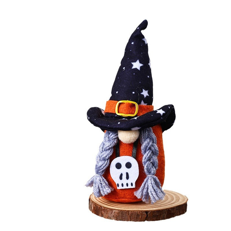 Decorative Halloween Gnome Figure Stornfield