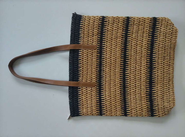Woven Natural Material Crossbody Bag Stornfield