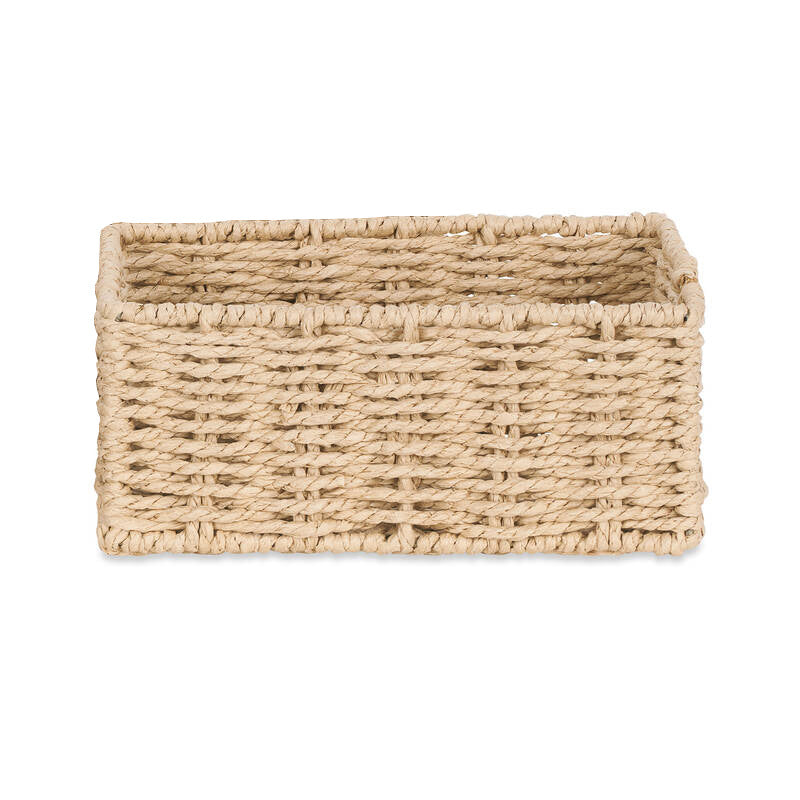 Rectangular Natural Woven Storage Basket Stornfield