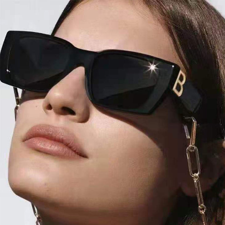 Women’s fashionable geometric sunglasses with unique design elements Stornfield