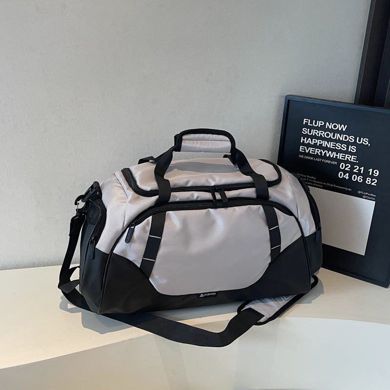 Sporty Weekend Duffel Bag with Multifunctional Compartments Stornfield