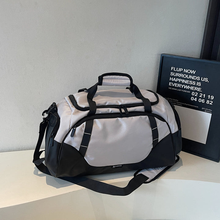 Sporty Weekend Duffel Bag with Multifunctional Compartments Stornfield
