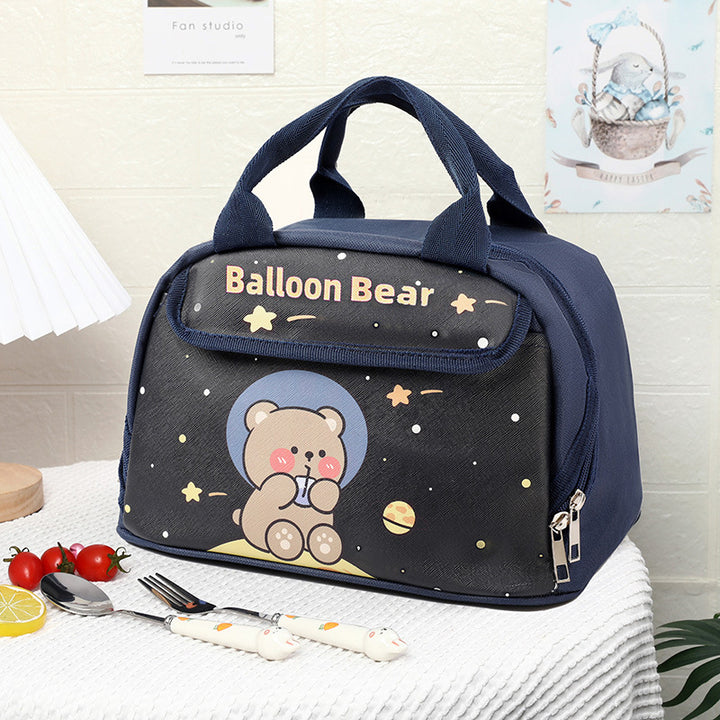 Insulated Space-Themed Lunch Bag Stornfield