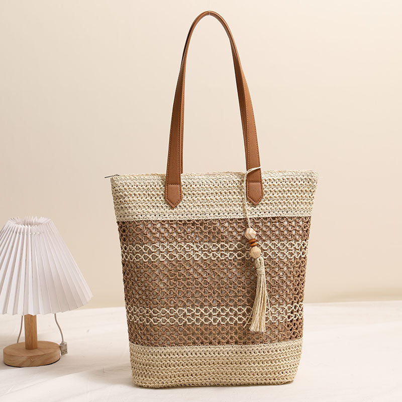 Braided Tote Bag Made From Natural Materials Stornfield