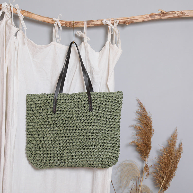 Handcrafted beach bag with strong structure Stornfield