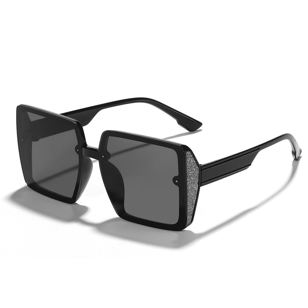 Women oversized sunglasses with shiny accent Stornfield