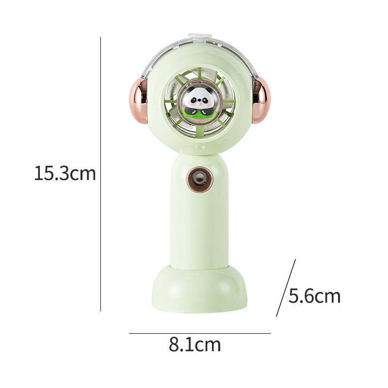 Women's table fan in cute panda design Stornfield