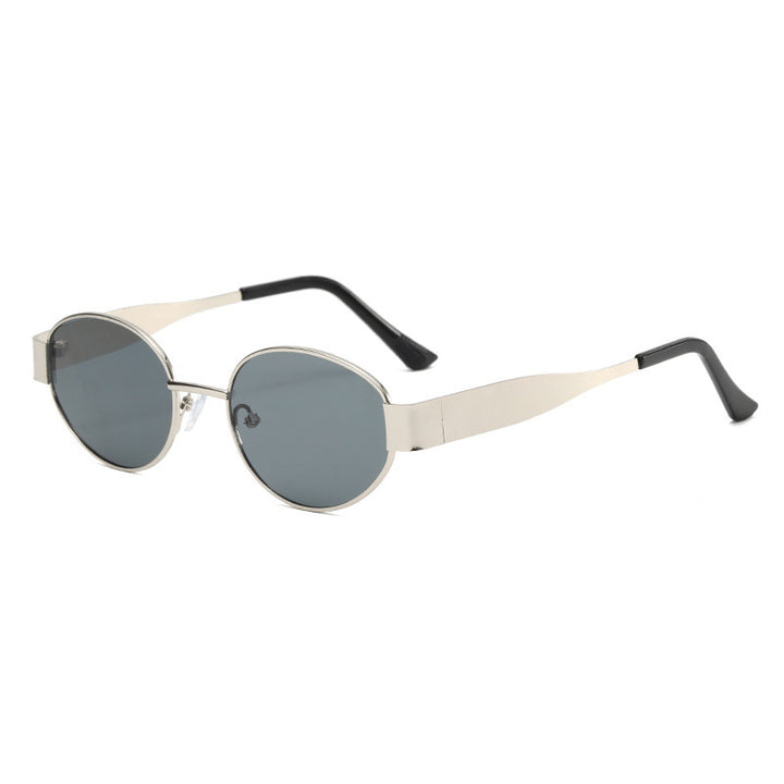 Retro Round Frame Sunglasses Stornfield