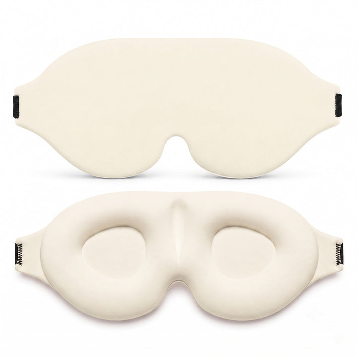 Sculpted Ergonomic Eye-Cup Memory-Foam Sleep Mask Stornfield
