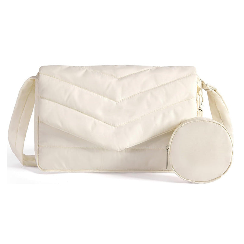 Multifunctional shoulder bag with removable cosmetic pouch Stornfield