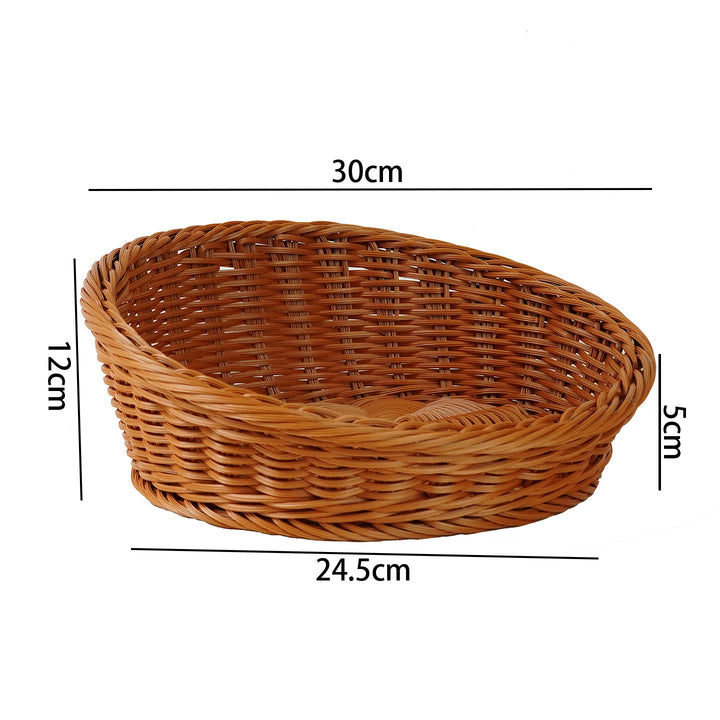 Elegant Woven Serving Tray Stornfield